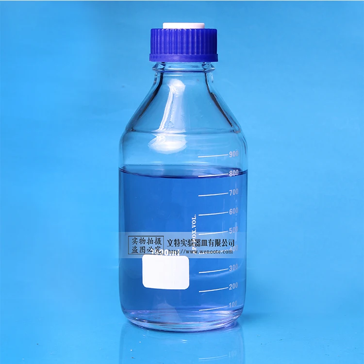 

Liquid Chromatography Mobile Phase Solvent Bottle 1000ML Chromatography Bottle Instead of Imported Liquid Storage Bottle