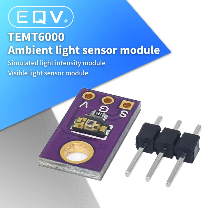 Módulo de Sensor de luz TEMT6000 profesional para Arduino