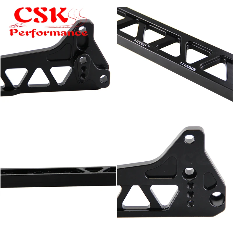 Rear Aluminum Subframe Brace Tie Subframe Subillet Fit For 92-95 Honda Civic
