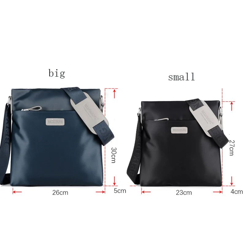 New Waterproof Casual Men's Single Shoulder Diagonal Bag Oxford Cloth Material Multi-functional Large-capacity Student Bag