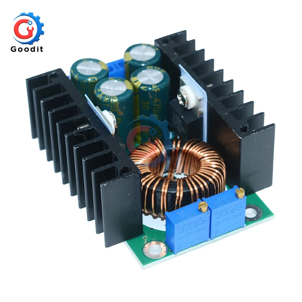 300W XL4016 DC-DC Max 9A Step Down Buck Converter 5-40V To 1.2-35V Adjustable Power Supply Module LED Driver for Arduino