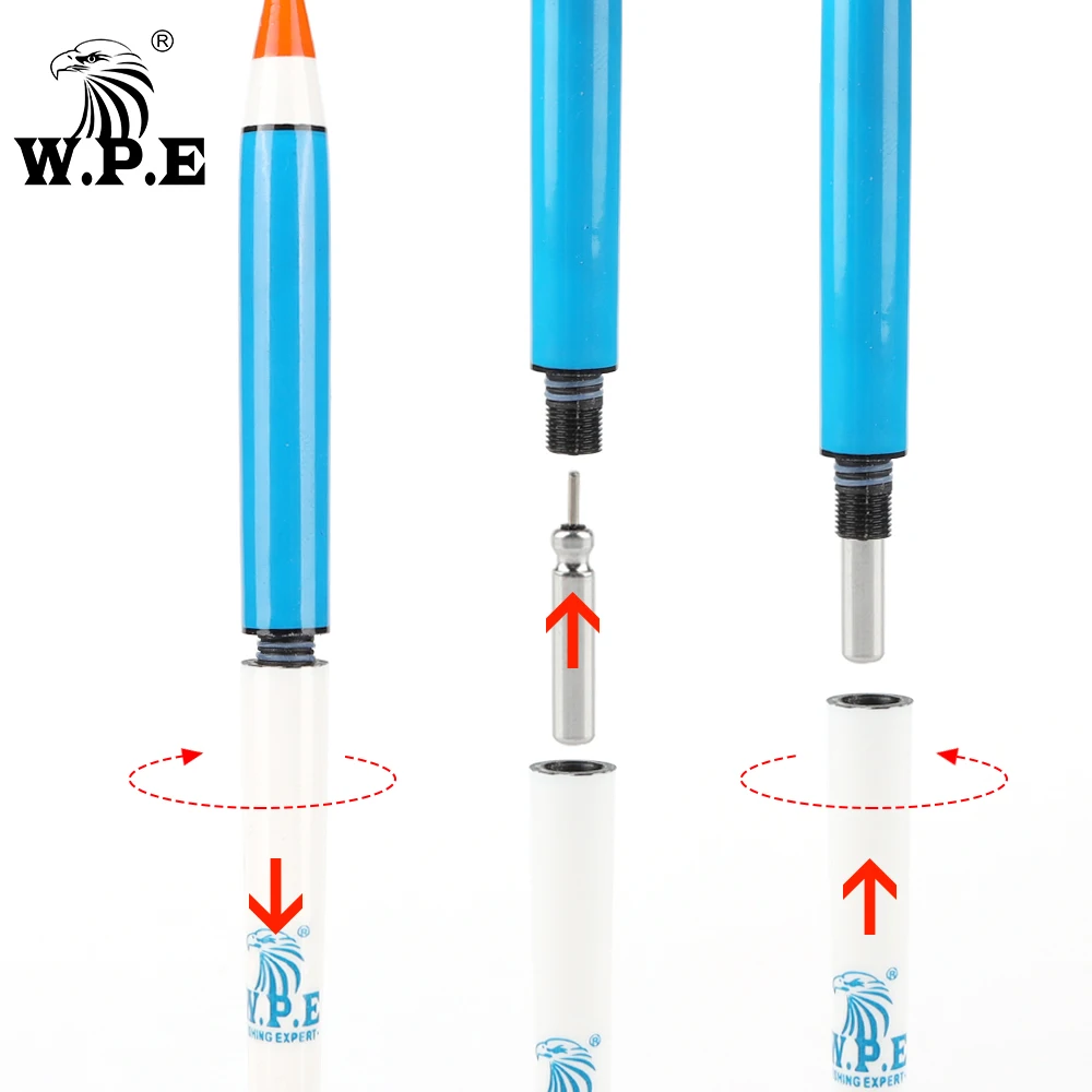 Flasher LED W.P.E para pesca nocturna – 34-38cm - imagen 4