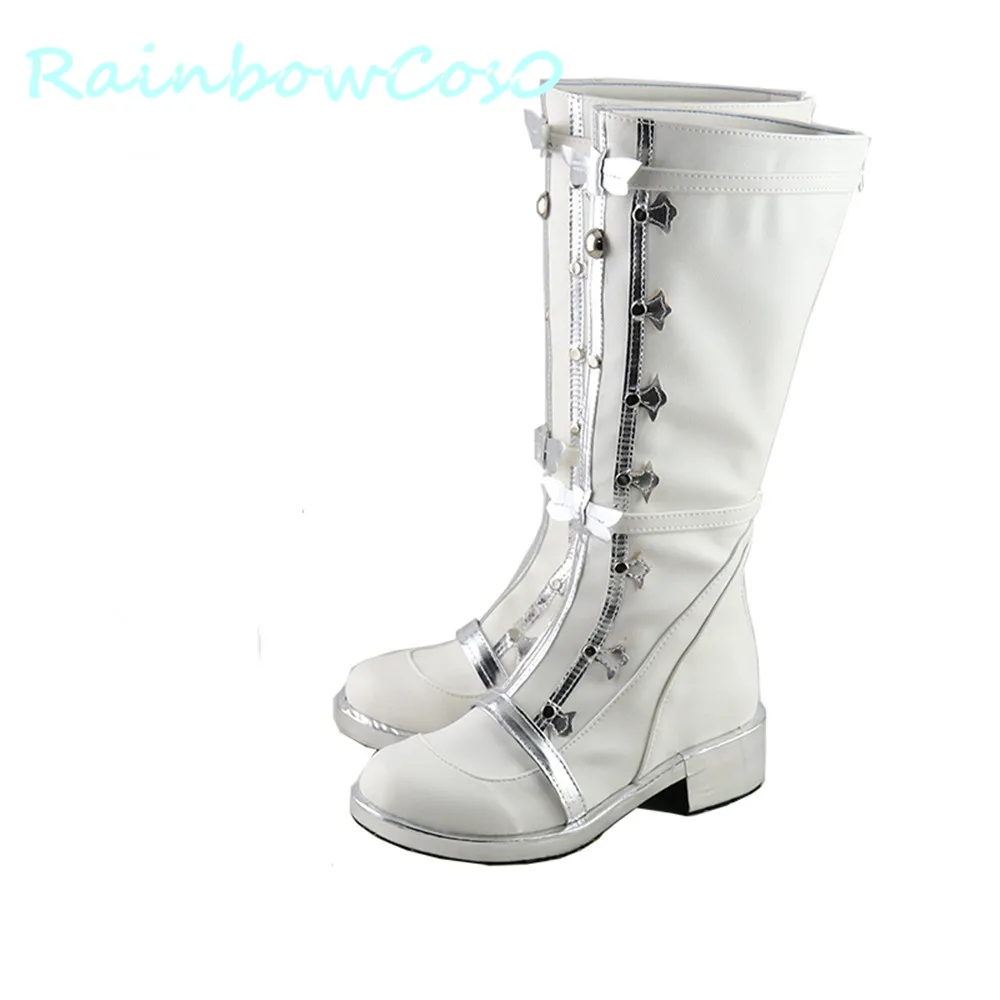 Twisted-Wonderland scarabia Stivali Scarpe Cosplay Gioco Anime Carnevale Festa Halloween RainbowCos0 W1301