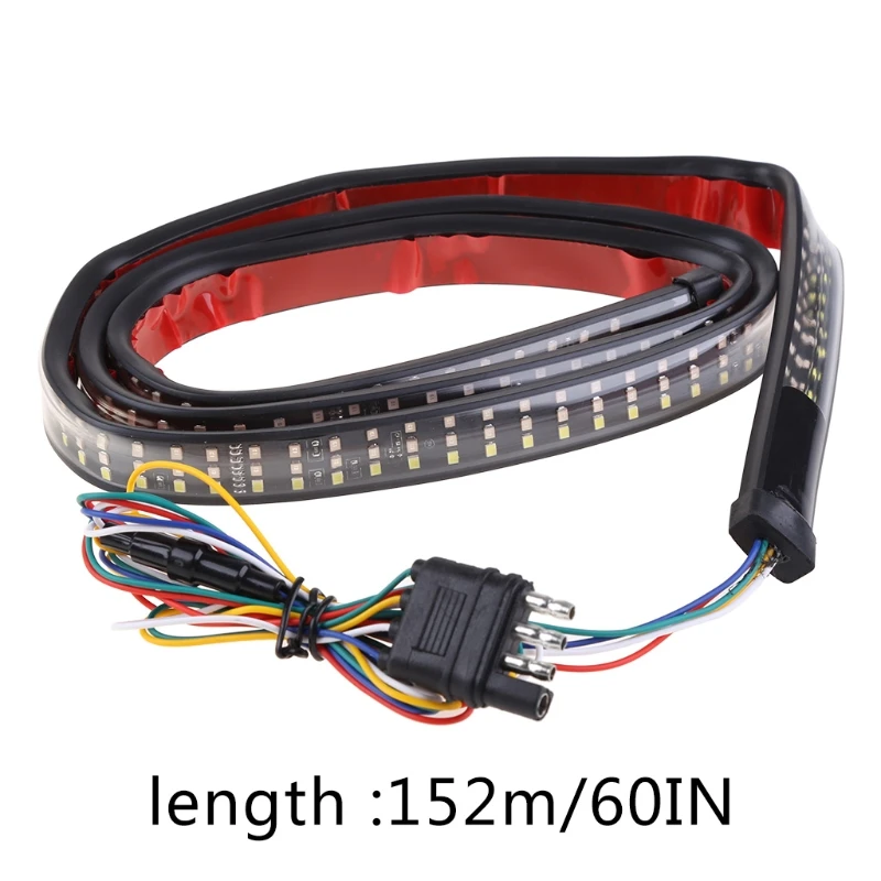 

1 Pc 60 inch Vehicle Car Tailgate LED Strip Bar Truck Stop Brake Turn Signal Tail Light for F150 Car Styling Auto Accessory