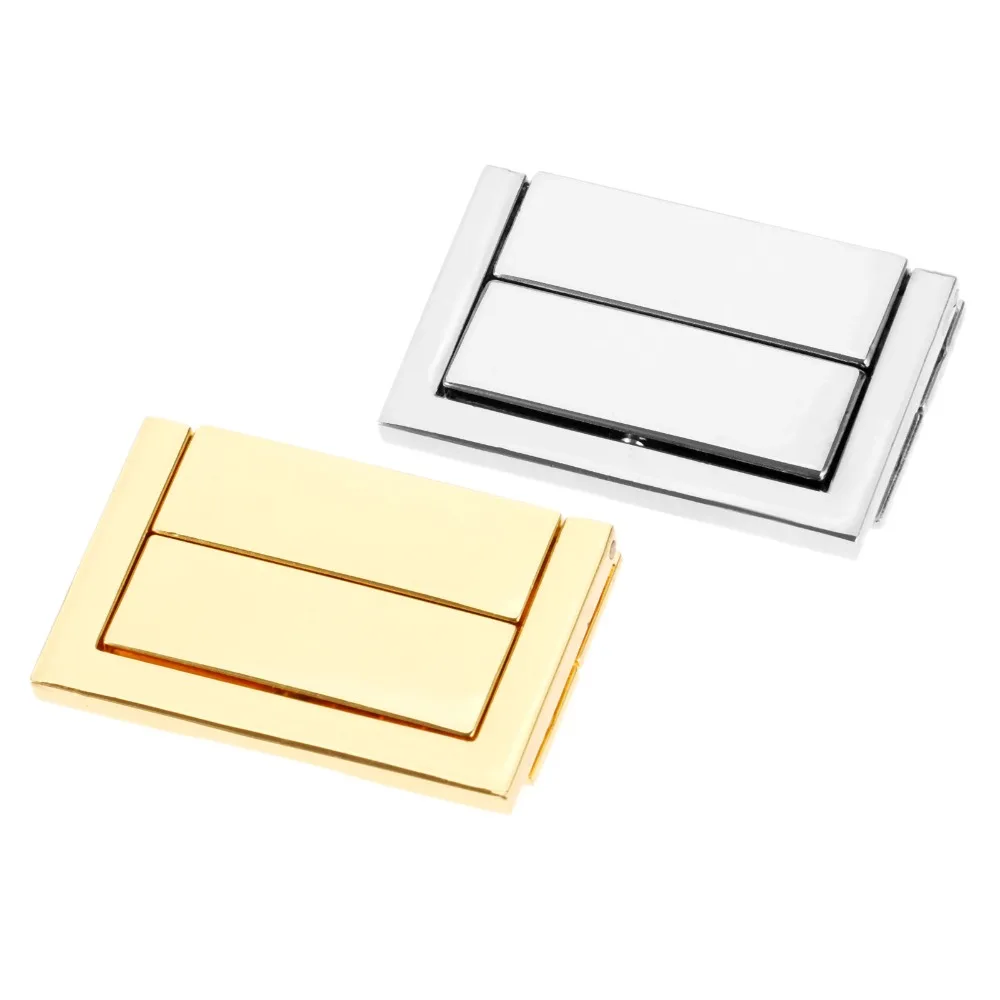 DRELD 1Pc 48*30mm Box Hasp Lock Toggle Latch Latches for Jewelry Box Suitcase Buckle Clip Clasp Furniture Hardware