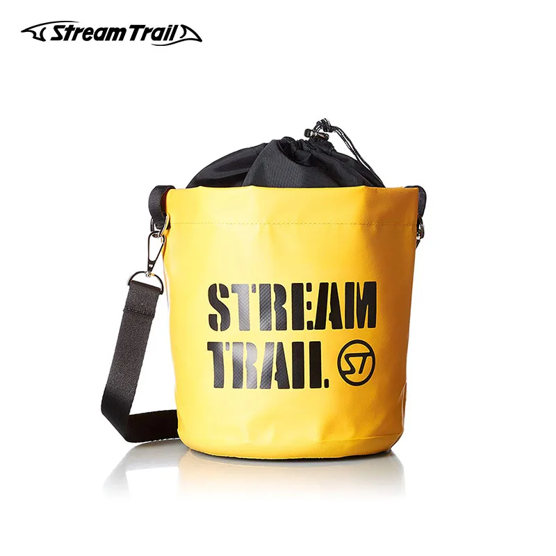 Stream Trail Waterproof Bag Outdoor Anemone 6L Bucket Bag Shoulder Bag Drawstring Bag Dry Sack Water Resistant Daypack Diving