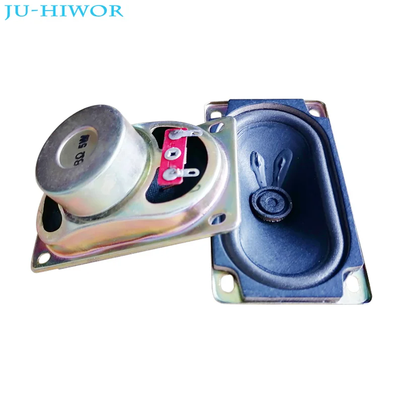 2pcs 8R 5W Loudspeaker 5090 TV Television Speaker Internal Magnetic Antimagnetic 50x90x34MM DIY Audio accessories