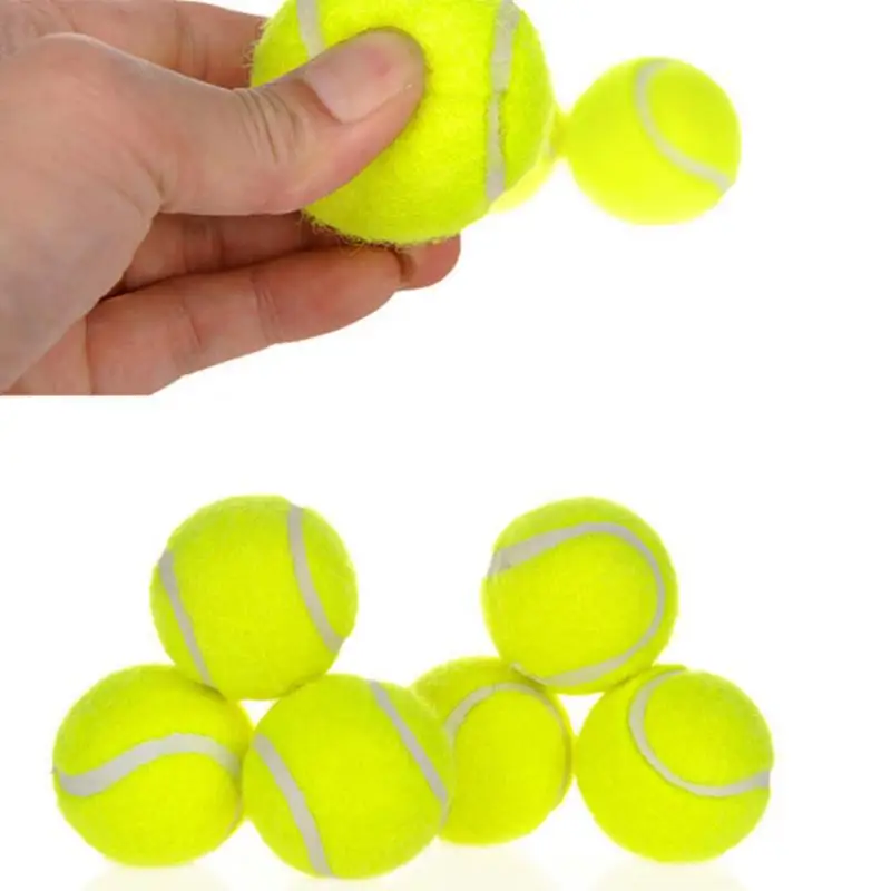 Mini Tennis Ball Dog Chew Toy Pet Tennis Launcher Dog Bite Ball Dog Serve Machine Ball Pet Toy Elastic Tennis Throw Machine