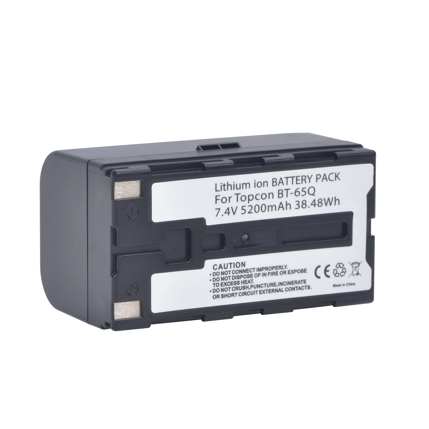 5200mAh BT-65Q Rechargeable Li-ion Battery+Charger for Topcon GTS 900 7500 GPT-7000i GTS-750 FC 200 2200 2500  7500 GTS-750