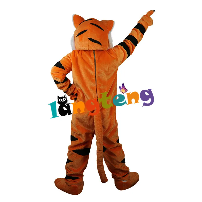 Costumes de mascotte tigre Orange 798, animaux de dessin animé pour adultes, vacances Cosplay