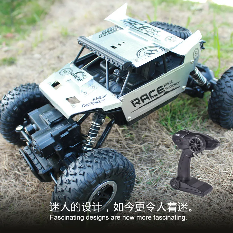 

2.4G Alloy Climbing Car Remote Control Car Model 1:18 Four-Wheel Drive Buggy Climbing Car High-Speed RC Car Toys for Children