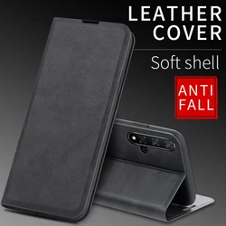 Retro Wallet Stand Flip Leather Case For Huawei Honor 10 10i Lite P Smart Z Y9 Prime 2019 P20 P30 Pro Book Cover Magnetic Case