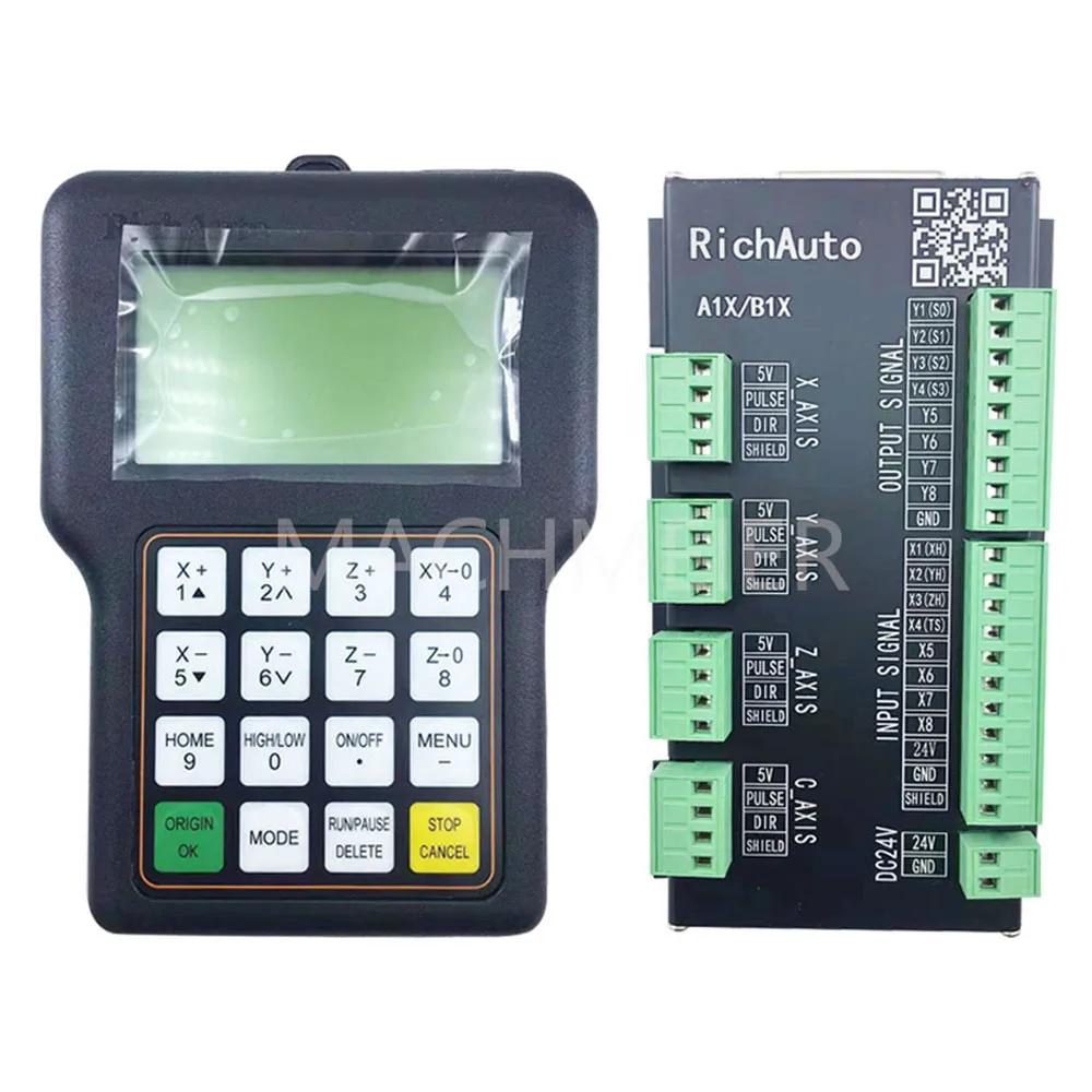 Imagem -04 - Recentemente Atualizado Original Richauto Dsp A11e A11s A11c Controlador Cnc Alça sem Fio para Gravação e Corte Substituindo 0501