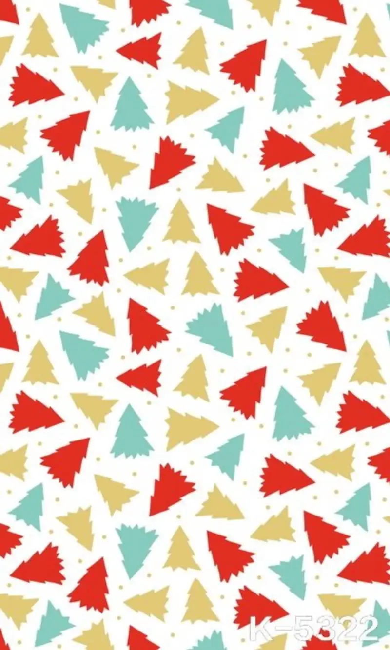 Small Christmas Tree Printed Background Photography Gifts Candy Cane Photographic Backdrops For Photo Studio