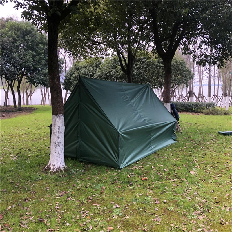 Multi Functional Camping Hammock Cover Tarp Portable Waterproof Rainfly Oxford Flysheet Sun Shelter