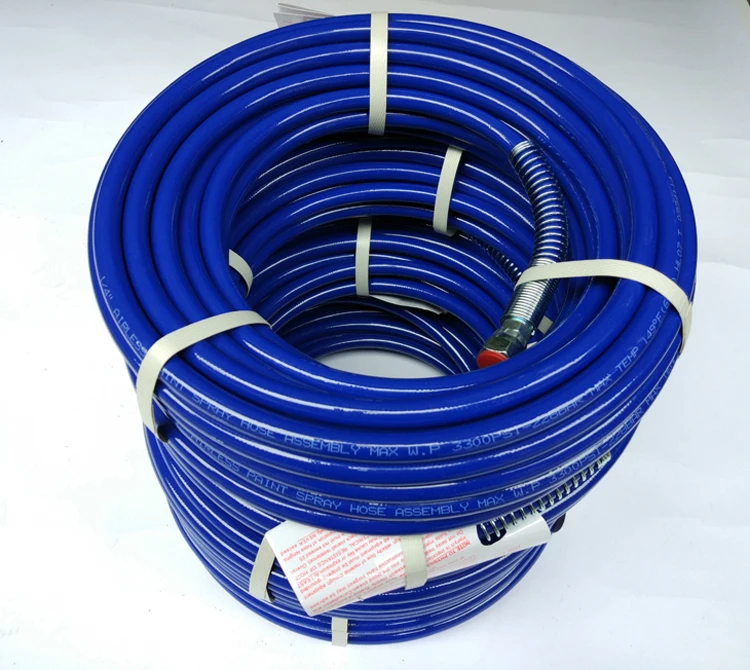 Professional Qulity High pressure hose BSP 3300Psi, airless paint sprayer spare part paint sprayer hose paint sprayer