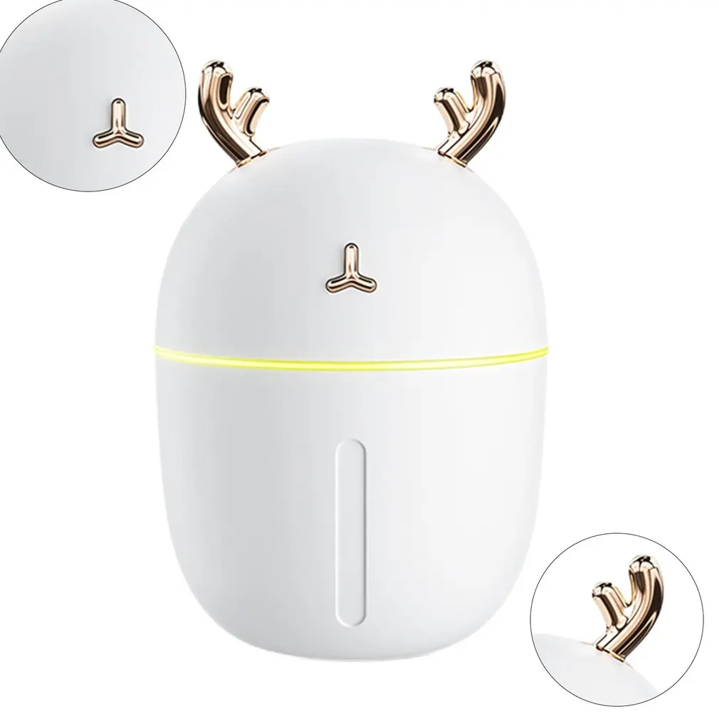 Cute USB Humidifier Household Silent Aromatherapy Machine Large Capacity Bedroom Office Desk Humidifier