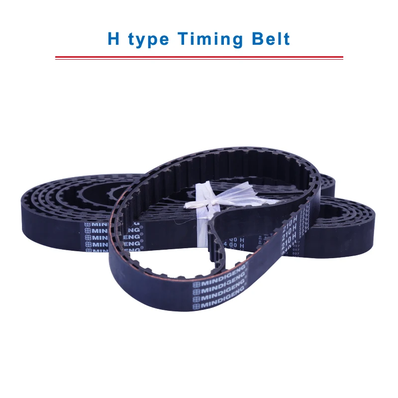 H type timing belt model-1450H/1500H/1510H/1540H/1550H/1560H/1600H Trapezoid teeth belt teeth pitch 12.7 mm  width 25/30 mm