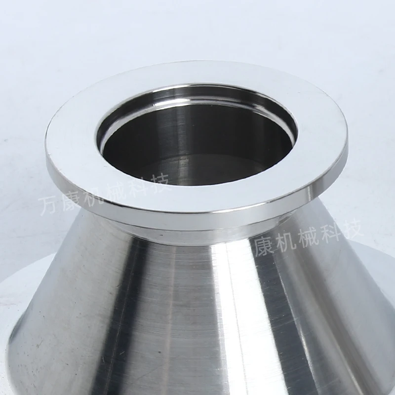 KF Vacuum 304 Stainless Steel Large And Small End Flange Chuck Adapter Quick Fitting Reducer kf16 25 40 50