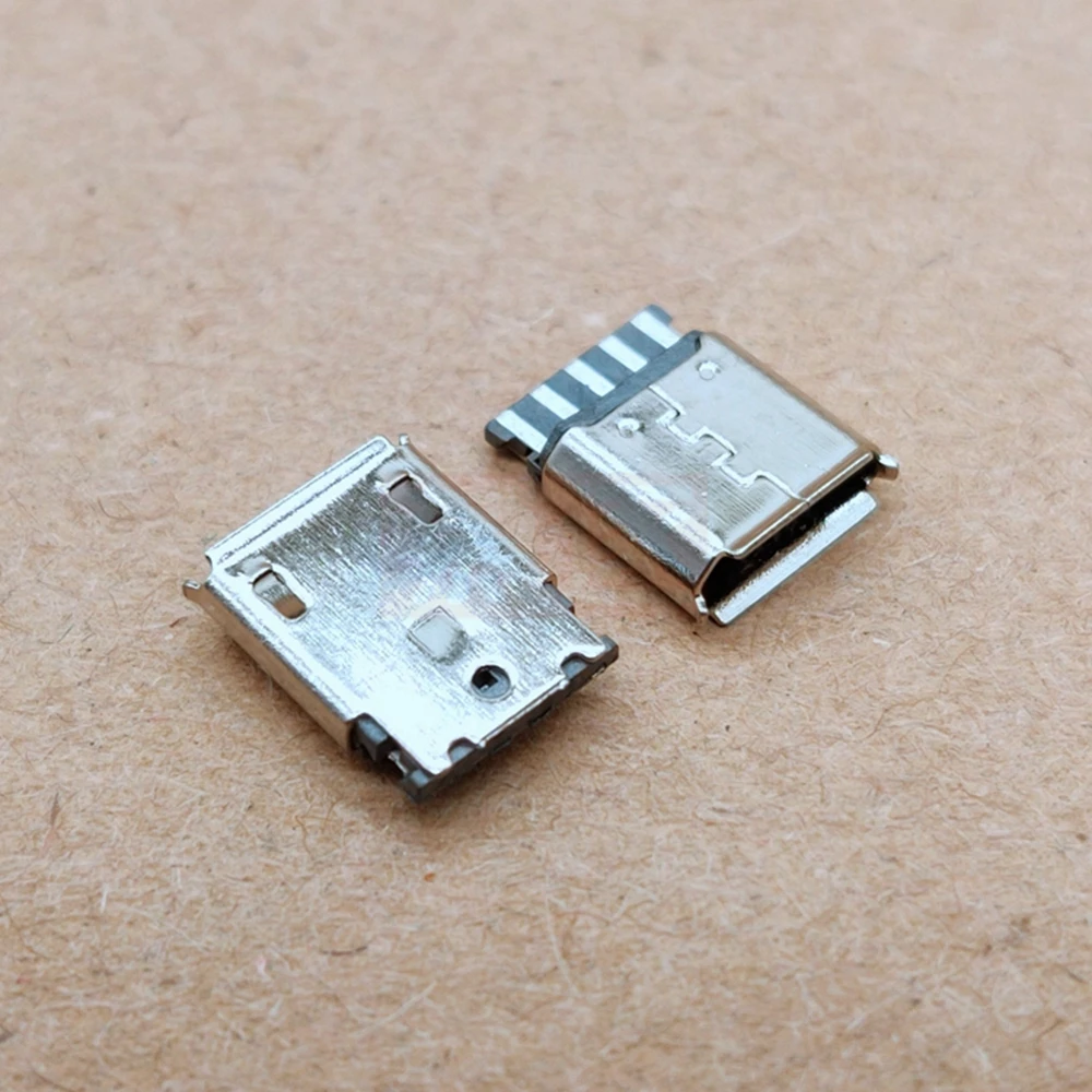 10 micro USB stecker 5-pin Android 5p Mini USB männlichen solder draht weibliche einzelne stecker