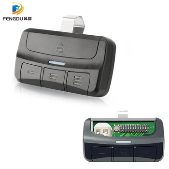 Universal Garage Remote 3 Buttons 300-390MHz Support 5 Different Buttons Master Smart Controls Up to 3 Garage Door Openers