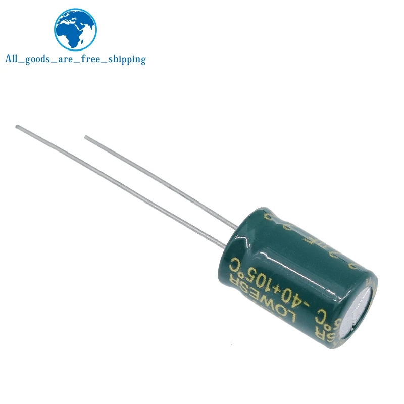 TZT 10/20/50PCS Hochwertiger 400V2.2UF 8*12mm 2.2UF 400V 8*12 Elektrolytkondensator – Detail 3