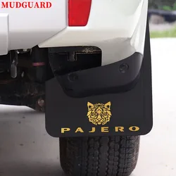 Mudflaps FOR Mitsubishi Pajero V73 V87 V93 V97 Mudguards Fender Mud Flap Guards Mudguard Fenders car accessories auto styline