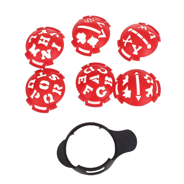 

Mark Golf Ball Stencil Monogrammer Marker Template Drawing Putting Line