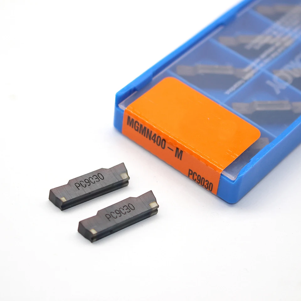 10 Chiếc MGMN400 M PC9030/NC3020/NC3030 4Mm Grooving Carbide Dạng MGMN400-M Dao Phay Biến Dụng Cụ Chia Tay và Grooving Dụng Cụ