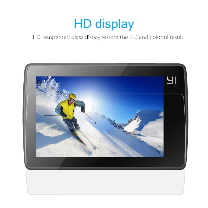 Screen Protective Film Protection Cover For Xiaomi Xiaoyi 2 II YI 4K Plus 4K+ Action Sport Camera Tempered Glass Protector