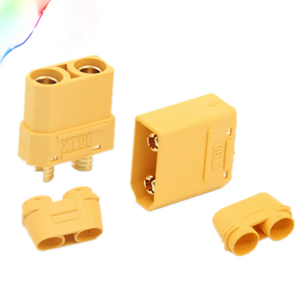 

1/5 pairs AMASS XT90H with protective insulating end cap connectors male female XT90 for RC hobby model lipo battery