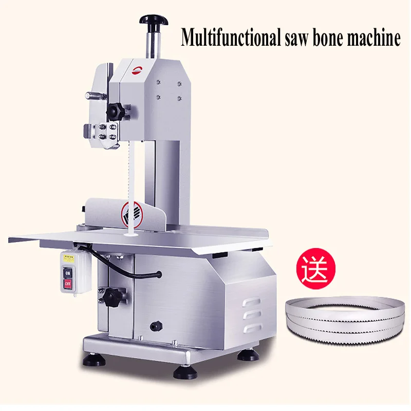 商業骨切断機効率的で省力的な骨鋸盤、多機能冷凍肉切断機