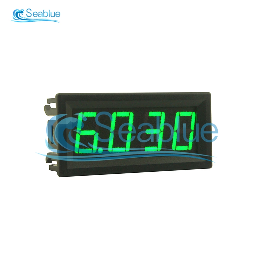 0.56 inch DC 0-100V 0-10A LED 4 Bits Digital Voltmeter Ammeter Meter Auto Car Mobile Power Voltage Current Tester Detector