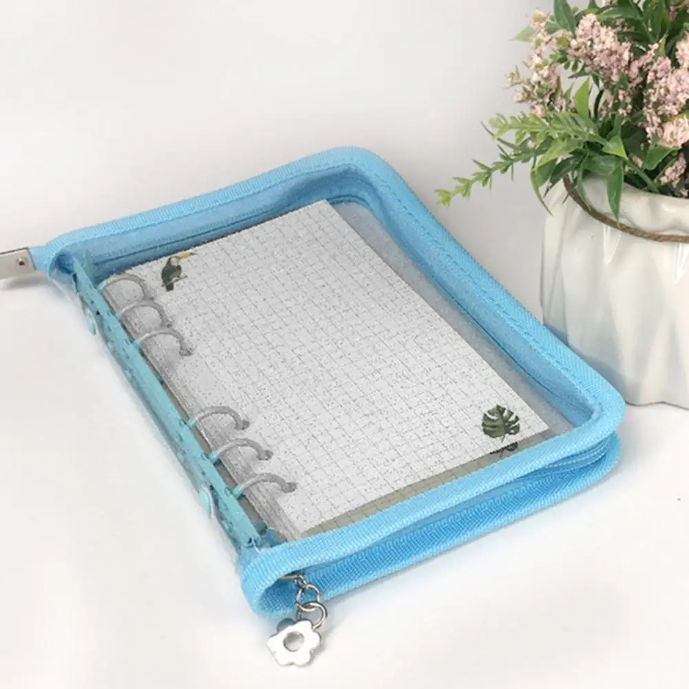 Carpeta de papel en espiral práctica, cubierta de cuaderno con 10 papeles interiores, carpeta multifunción, cubierta de cuaderno