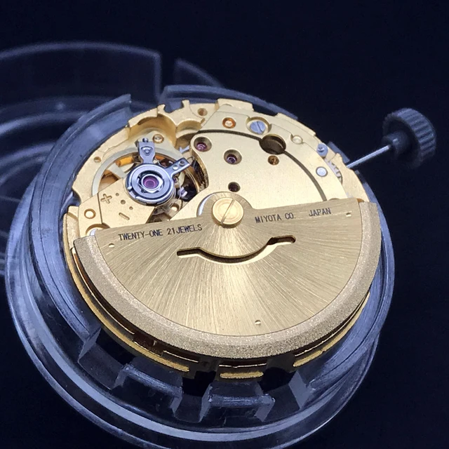 Luxury Golden Mechanical Movement Miyota 8215 Japan Cwmj Standard Automatic Self winding Skeleton 21 Jewels Replace Movement Repair Tools Kits AliExpress