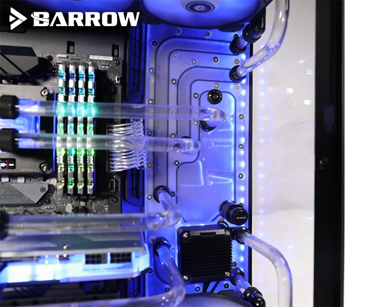 Barrow LLO11-SDB V1, Waterway Boards For Lian Li PC-O11 Dynamic Case, for Intel CPU Water Block & Single GPU Building