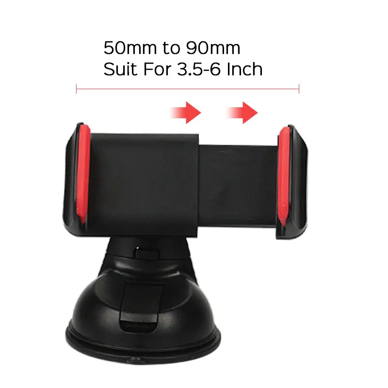 Car Phone Holder 4 to 6 inch Mobile Phone Stand For Phone GPS Mount Dashboard Windshield Mobile Phone Stand For iPhone Samsung