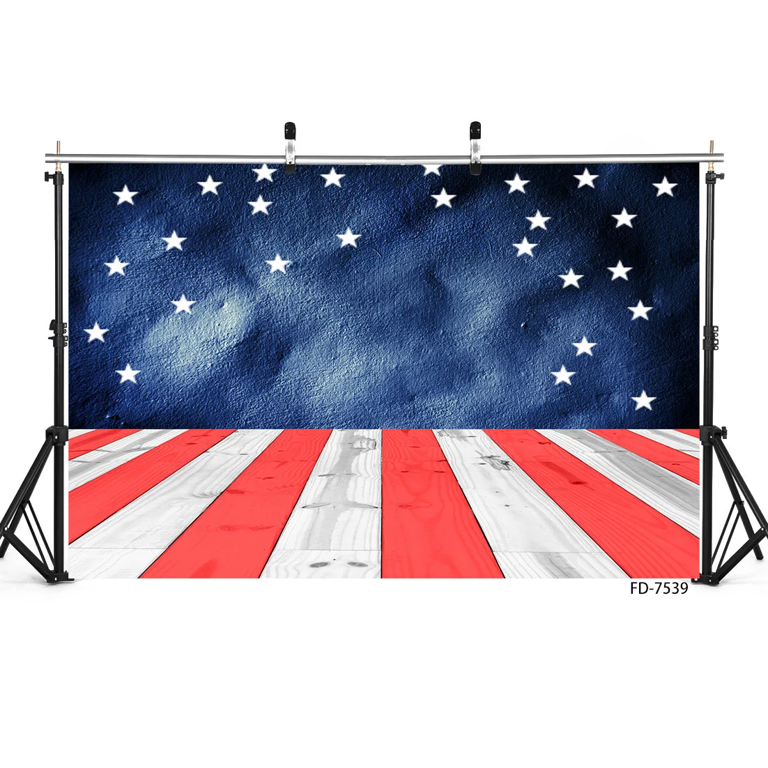 United States Flag Wall Floor Photography Backgrounds Custom Backdrops Photo Studio for Children Baby Portrait  Party Photocall