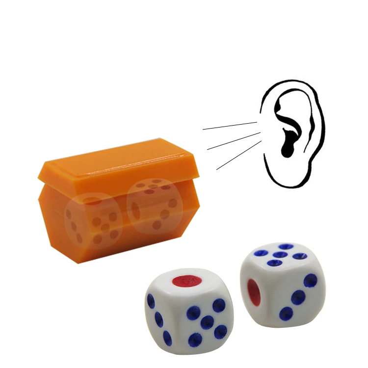 Talking magic dice predictive ability magic tricks props interactive toys close-up performance