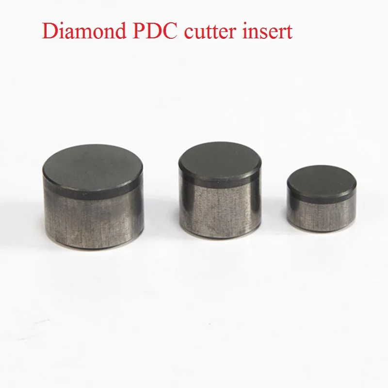 Diamond Cutter Drill Bits Inserir Lâminas Carboneto de Tungstênio Ferramenta Composta para Mineração Bem Perfuração de Carvão 13 mm 1308 1613 Pdc 1pc