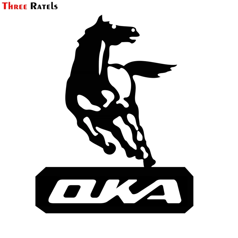 Three Ratels TZ-1186 18.9*15cm 1-4 pieces car sticker for kamaz oka auto funny  stickers  decals