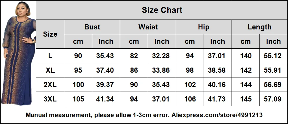 Velvet Stone African Dresses for Women Party Plus Size Maxi Dress Muslim Fashion Dashiki African Clothes Abaya Dubai Boubou Robe