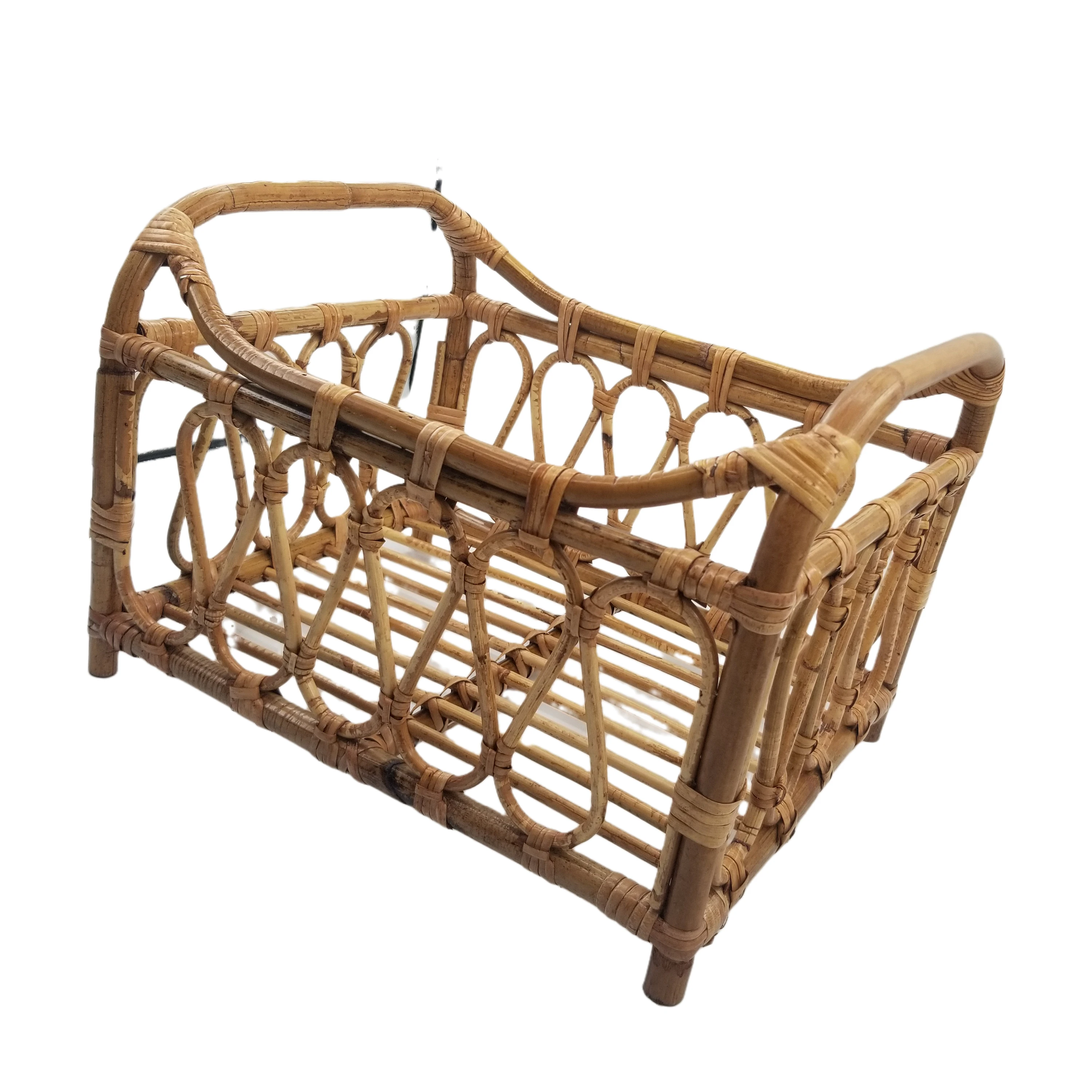 Neugeborenen Fotografie Requisiten Retro Rattan Runde Korb Stuhl Bebe Foto Zubehör Recien Baby Mädchen Junge Posiert Bett Hintergrund