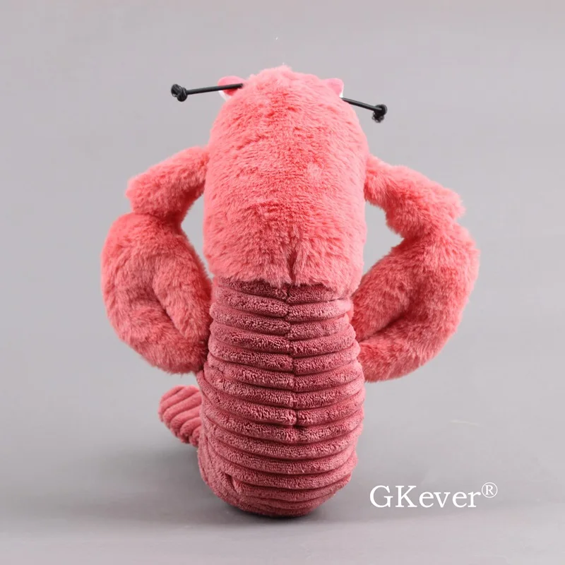 12'' 30 cm Lobster Plush Toys Cartoon Animal Shrimp Stuffed Animals Dolls Pillow Cushion Women Kids Birthday Gift Home Decor