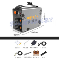 ZX7-200 10-200A 4000W Handheld Mini MMA Electric Stick Welder 220V 200A Inverter Arc IGBT Welding Machine tool 7 meter wire