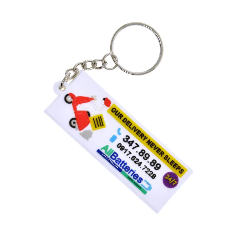 Imagem -06 - Soft Pvc Keychain para Publicidade Design Personalizado 3d Presente para Empresa