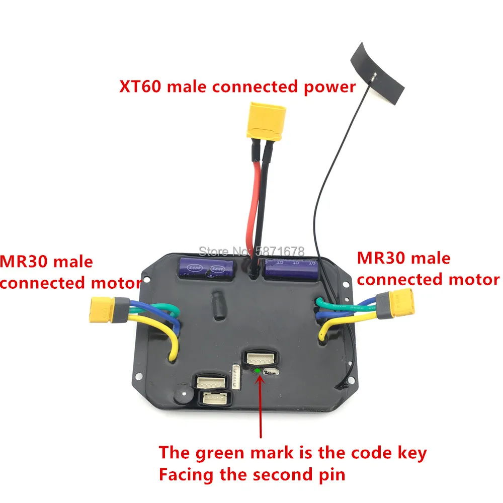 10S  Dual Motor Electric Skateboard Controller Longboard Drive ESC Substitute Control Mainboard Remote Scooter Mainboard