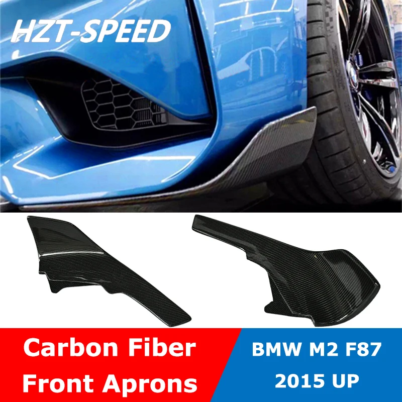 

F87 Carbon Fiber Air Vents Kit Front Headlights Below Aprons For BMW M2 F87 Standard Car Styling 2015 UP