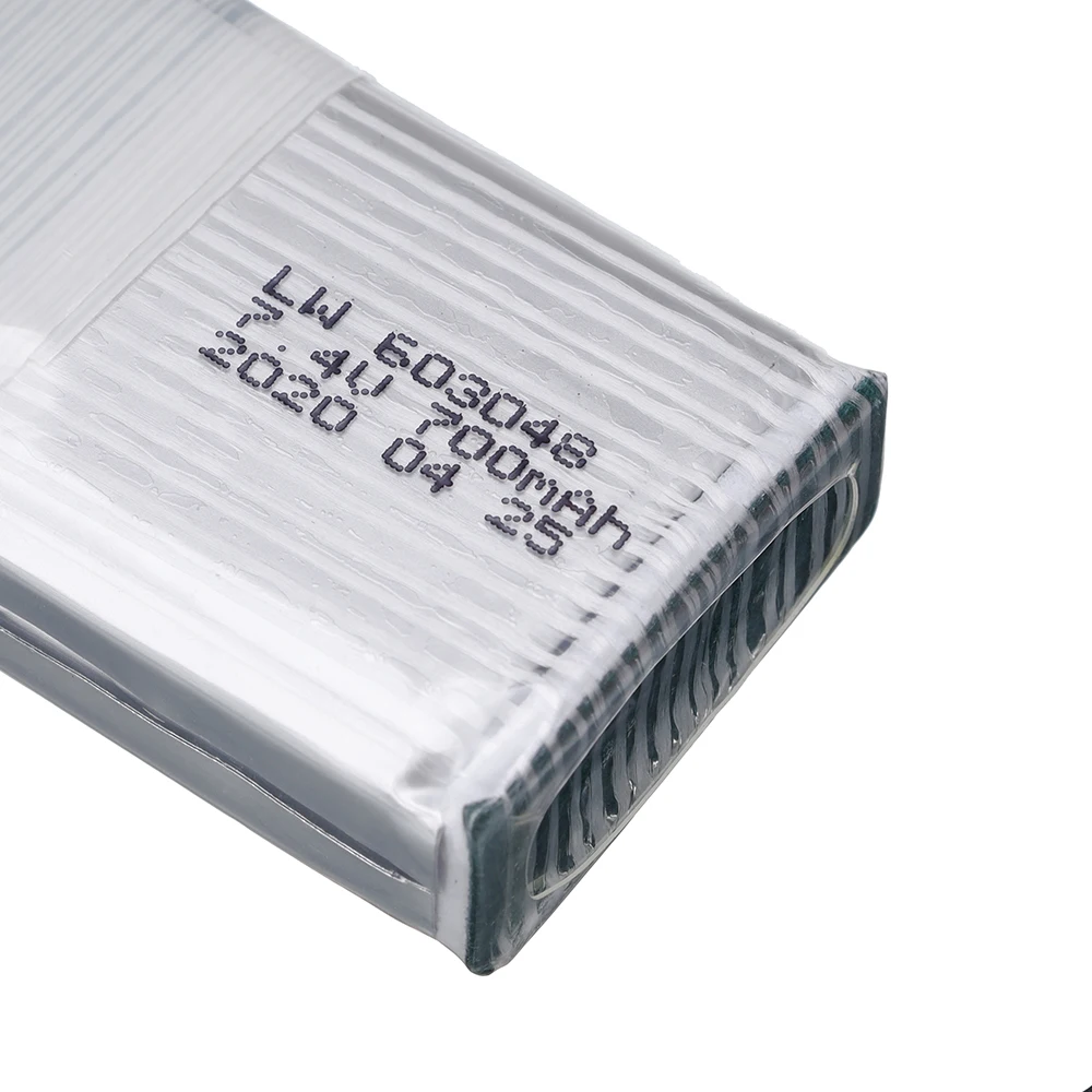 7.4V 700mAh 25c Lipo Battery For MJXRC X600 F46 X601H JXD391V aircraft 7.4V 2S 603048 battery JST plug 1pcs to 5pcs