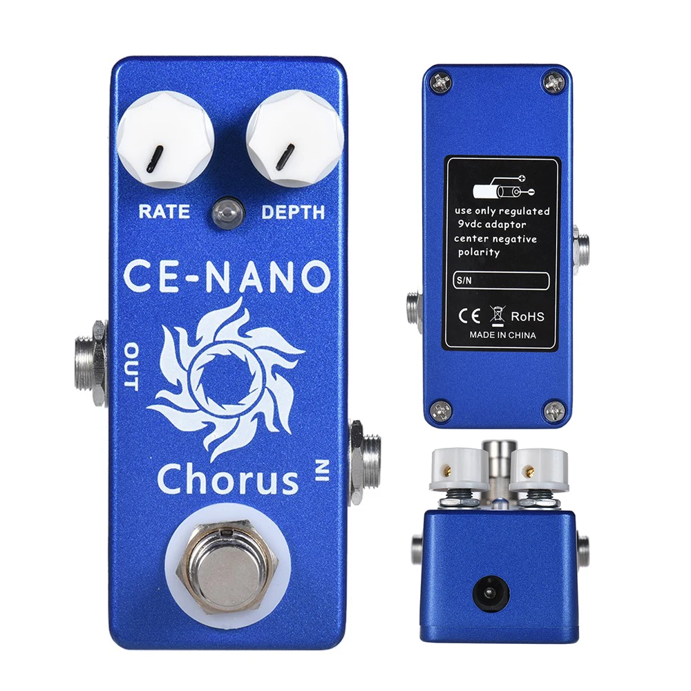 

Mosky Ce-Nano Chorus Guitar Effect Pedal Electric Guitar Accessories Effects Pedal Fuzz Synthesizer Pedal Reverb Effector